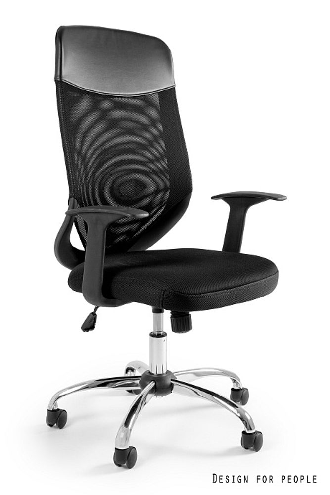 Levně UNIQUE Kancelářská židle Mobi Plus - černá