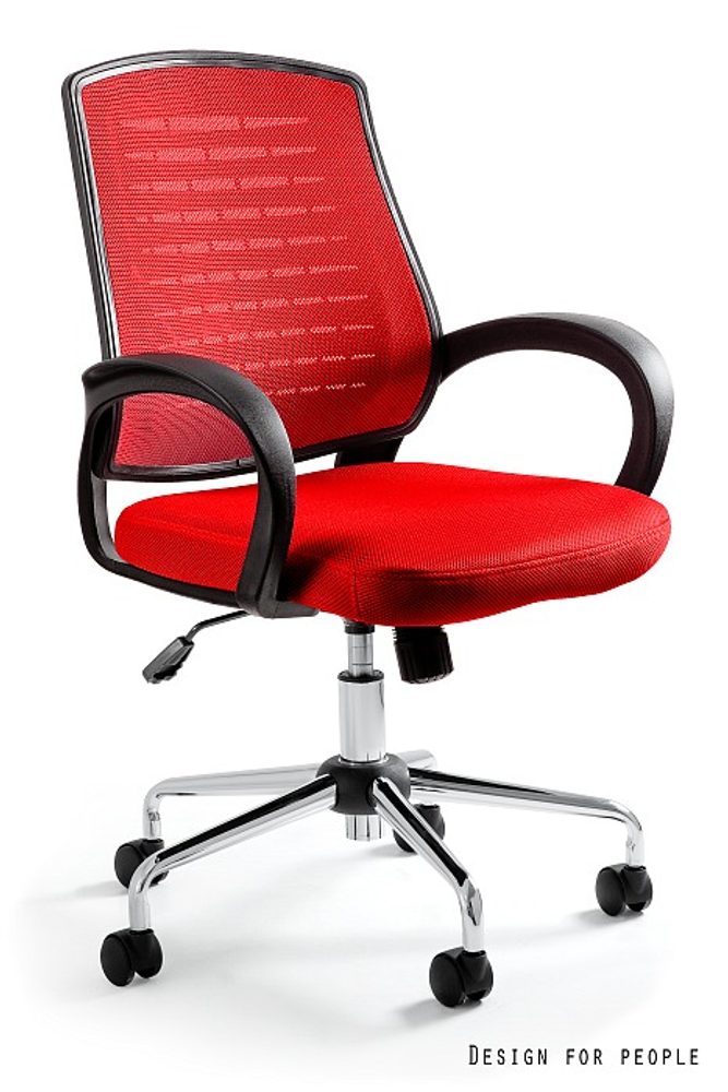 Levně UNIQUE Kancelářská židle Award - červená