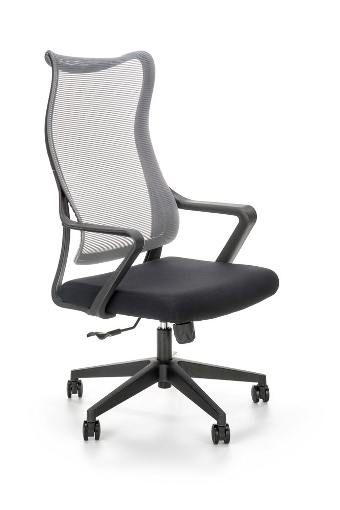 Levně Halmar Kancelářská židle Loreto, šedá/černá