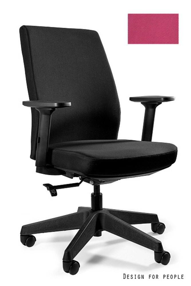 Levně UNIQUE Kancelářská židle Work - růžová