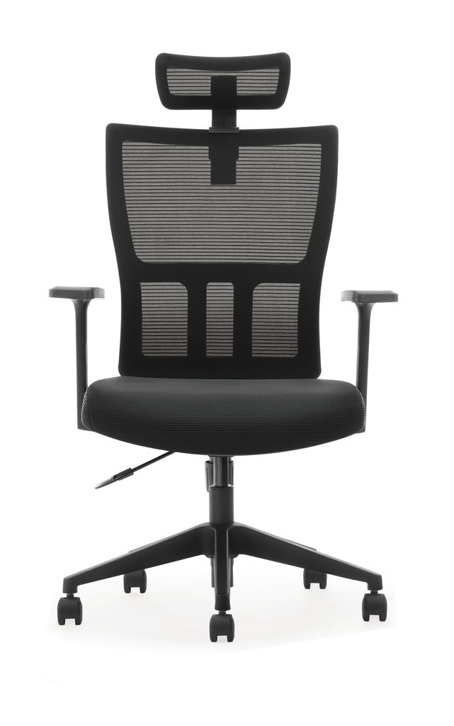 Kancelářská židle ADK Mercury Plus, černá - Polohovací židle do kanceláře -  PrimaŽidle.cz