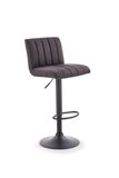 Barová židle H89, tmavě šedá