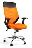 Kancelářská židle Mobi Plus, oranžová