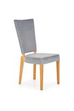 Jídelní židle ROIS, medový dub/krémová