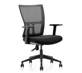 Kancelářská síťovaná židle ADK Mercury, černá