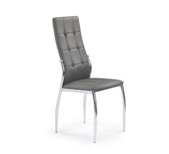 Prima Kresla - Jedálenská stolička K209, šedá - Halmar - Jedálenské stoličky  - Jedálne a kuchyne