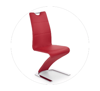 Jídelní židle K188, červená - Jídelní židle, které si zamilujete -  PrimaŽidle.cz