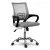 Kancelářská síťovaná židle Latok - tmavě šedá