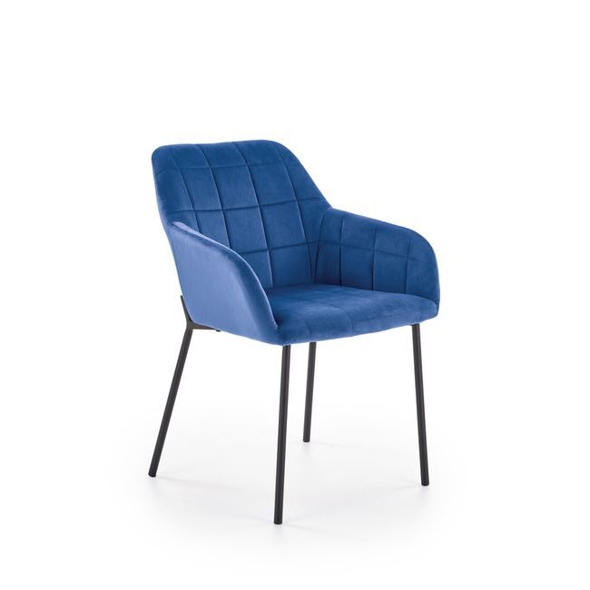 Jídelní židle K305, tmavě modrá