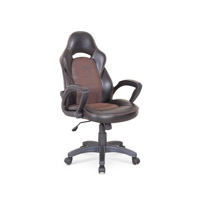Kancelářská židle LIZARD, černá/hnědá