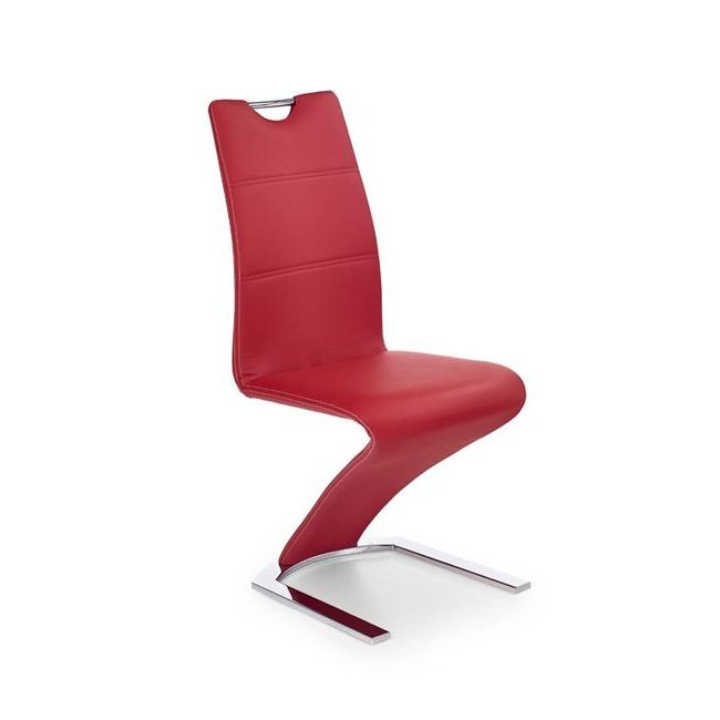 Jídelní židle K188, červená