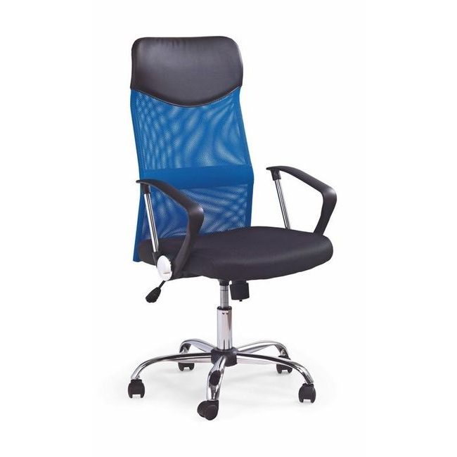 Kancelářská židle VIRE, modrá/černá
