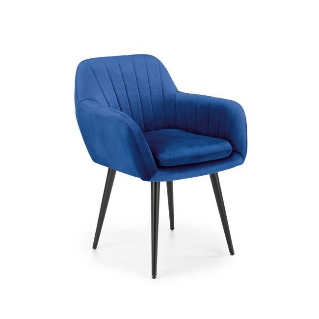 Jídelní židle K429, tmavě modrá