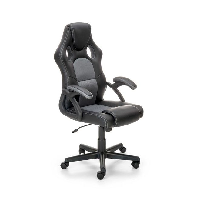 Kancelářská židle Berkel, černá/šedá