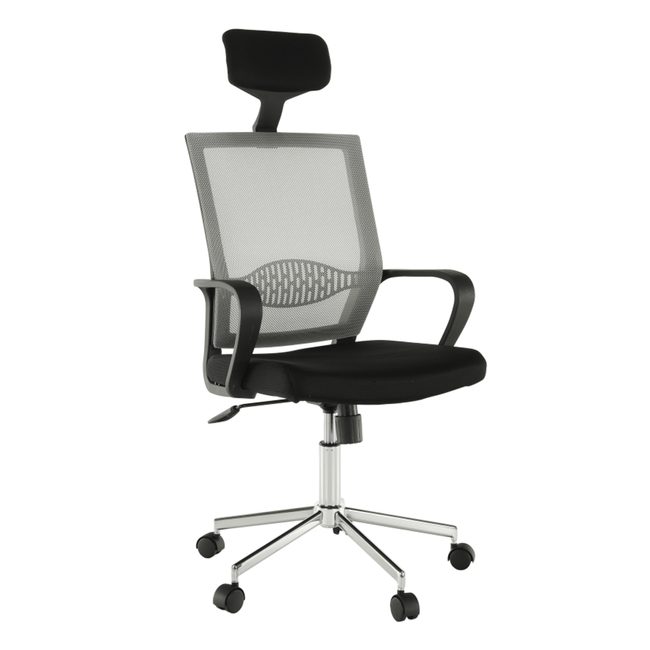 Kancelářská židle Dakin, šedá