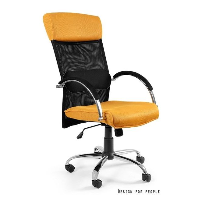 Kancelářská židle Overcross, žlutá