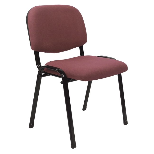 Konferenční židle Iso 2 New, červenohnědá