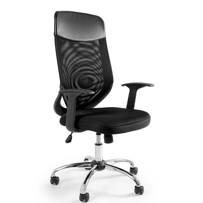 Kancelářská židle Mobi Plus, černá