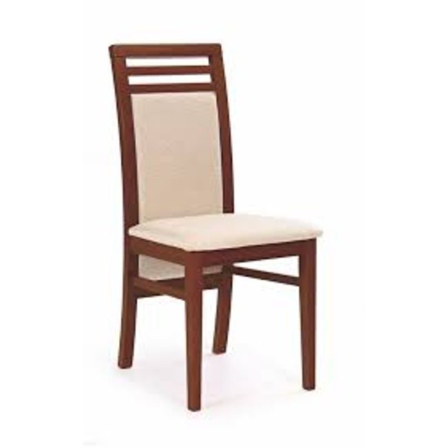 Jídelní židle Sylwek 4, třešeň/krémová