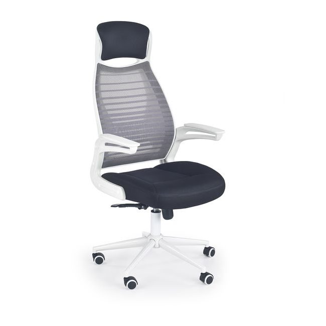 Kancelářská židle FRANKLIN, černá/šedá/bílá