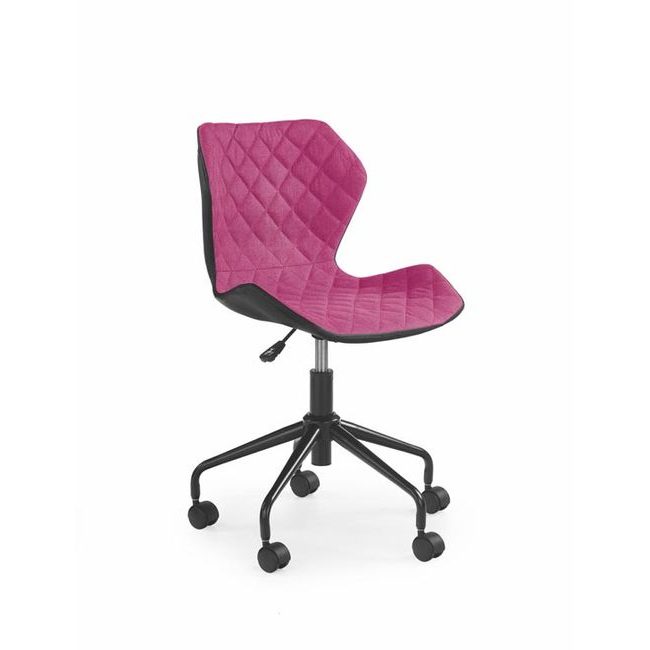 Dětská židle Matrix, černá/růžová