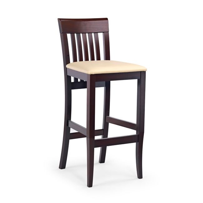 Barová židle MIX, tmavý ořech/CAYENNE 1112
