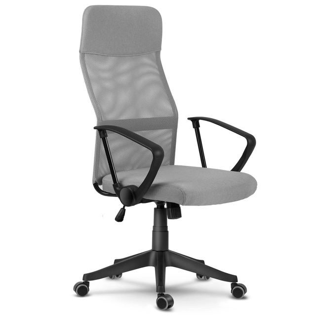 Kancelářská židle Sydney 2, světle šedá