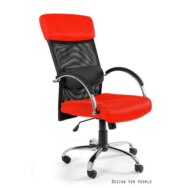 Kancelářská židle Overcross, červená