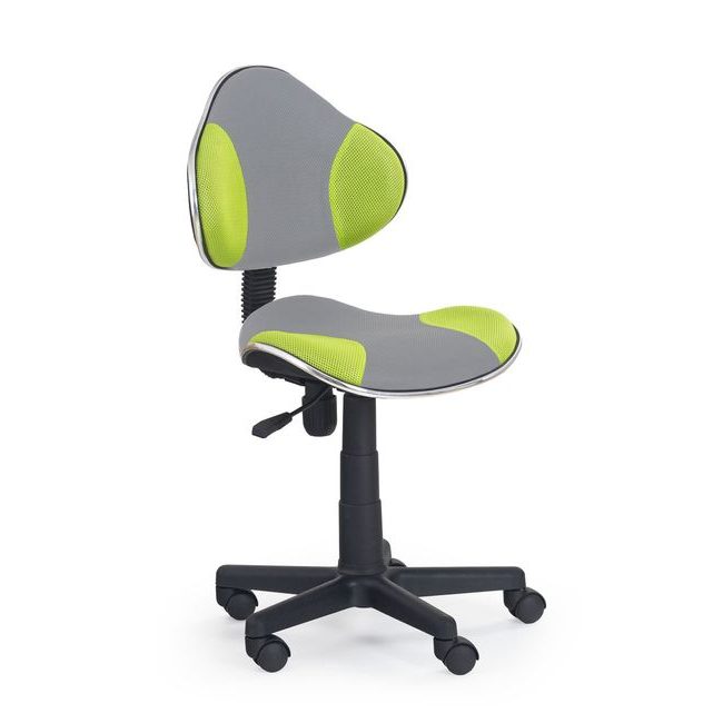 Dětská židle Flash 2, šedá/zelená