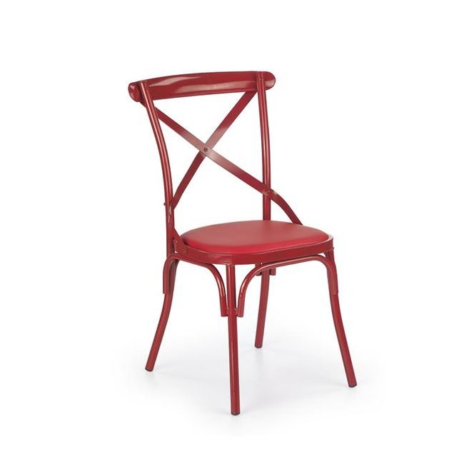 Jídelní židle K216, červená