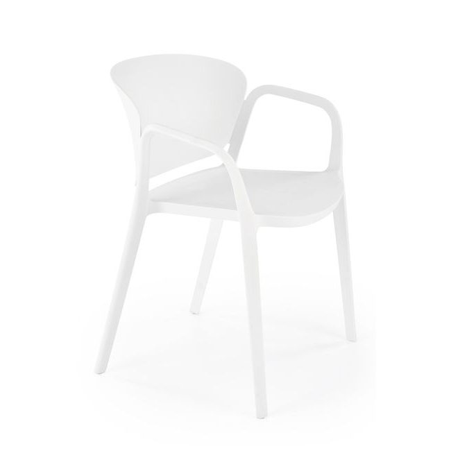 Plastová stohovatelná jídelní židle K491