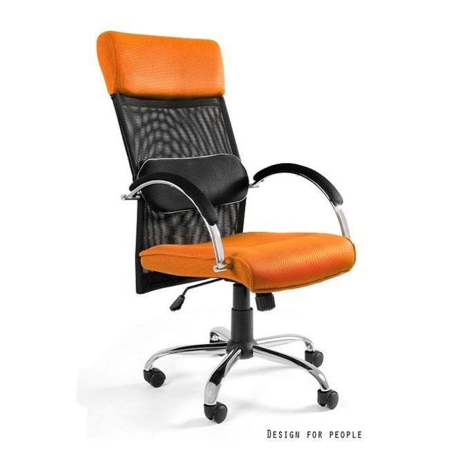 Kancelářská židle Overcross, oranžová