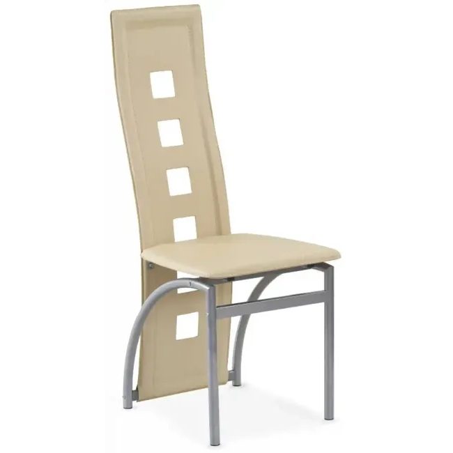 Jídelní židle K4, krémová - 4 ks skladem - ROZBALENO