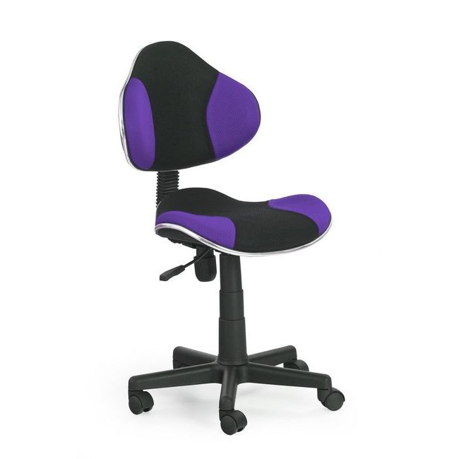 Dětská židle Flash, černá/fialová
