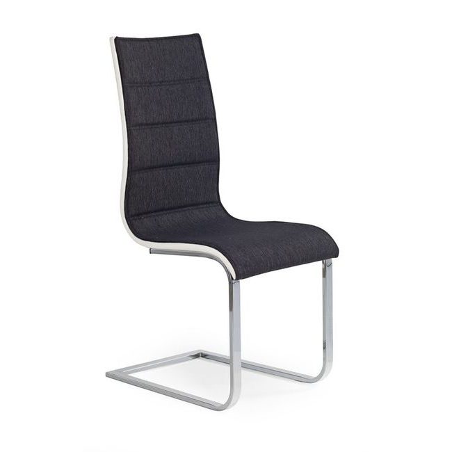 Jídelní židle K105, grafit/bílá