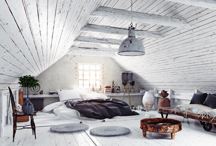 Venkovský styl ložnice přináší sny do našeho spánku