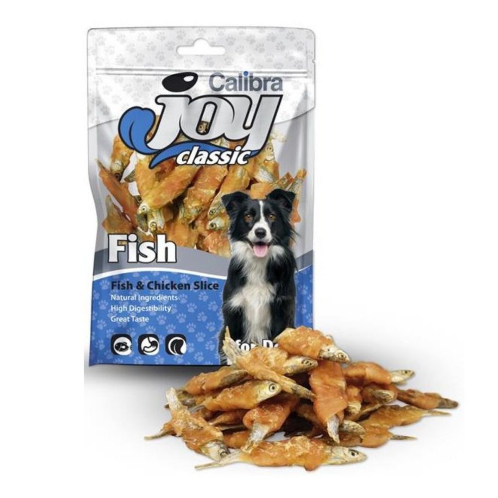 Calibra Joy Dog Classic Fish & Chicken Slice 80g | Pamlsky pro psy