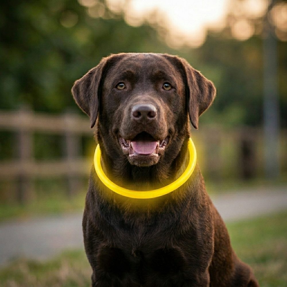 Reedog Full Light świecąca obroża dla psów - Niebieski - M (zdjęcie 4)