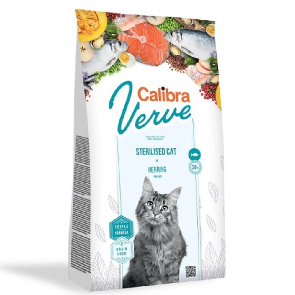 Calibra Cat Verve GF Sterilised Herring 3,5 kg