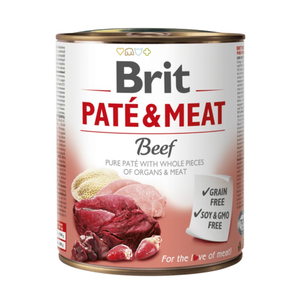 Brit konzerva Paté & Meat Beef 800 g | Konzerva pro psy