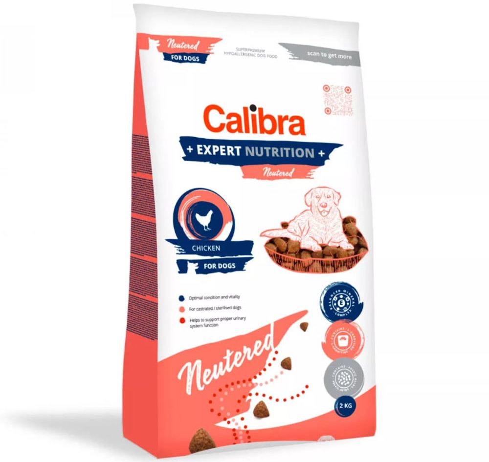 Calibra Dog Expert Nutrition Neutered 2 kg | Granule pro psy