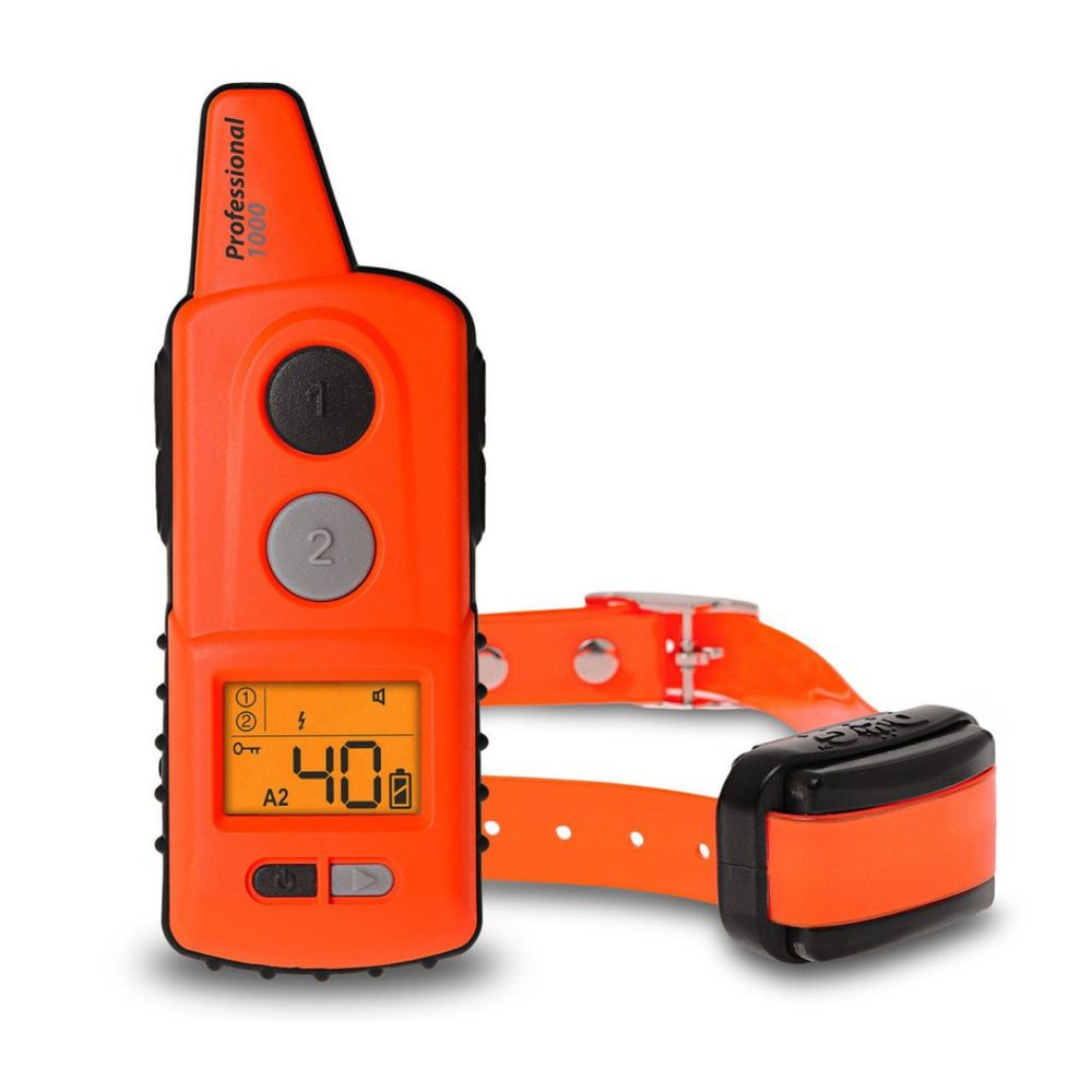 Elektronisches Trainingshalsband Dogtrace d-control professional 2000 mini - Orange Erziehungshalsband Hund