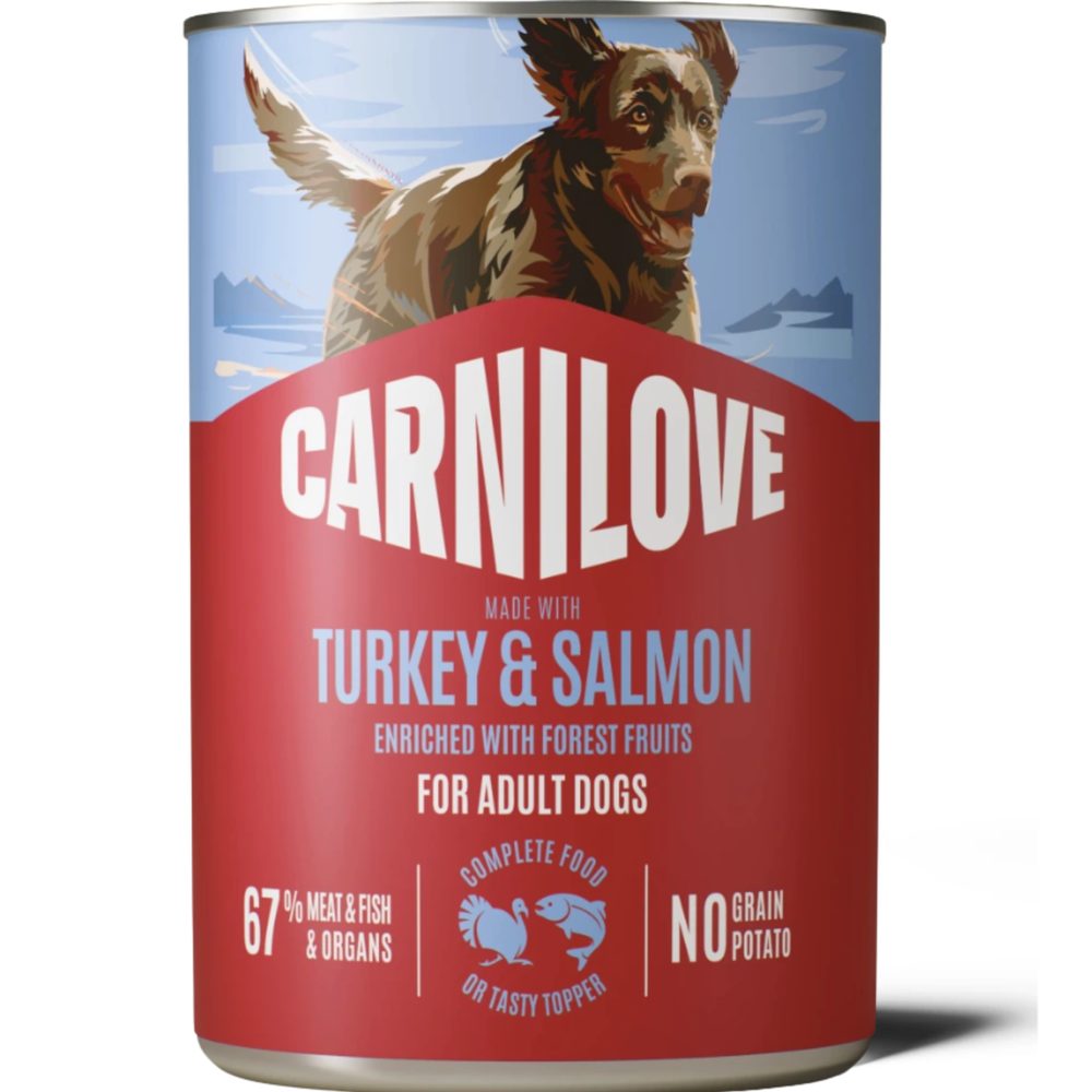 Carnilove Dog Can paté Turkey&Salmon 400g | Konzerva pro psy