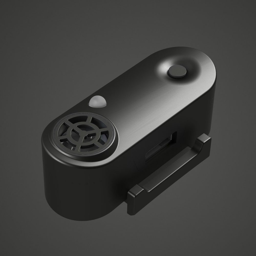 Tickless Mini dog | Dobíjecí ultrazvukový odpuzovač klíšťat a blech pro psy a kočky - černé