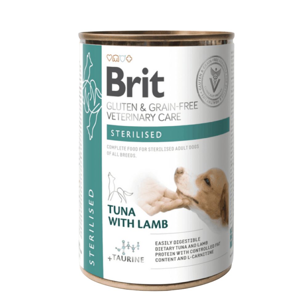 Brit Veterinary Care Dog Gluten&Grain free Sterilised 400 g | Konzerva pro psy