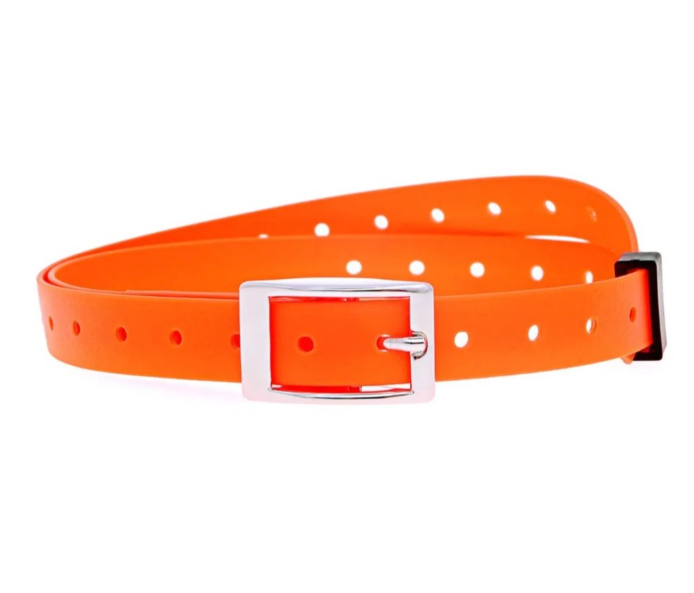 Plastový obojek oranžový 20 mm x 55 cm