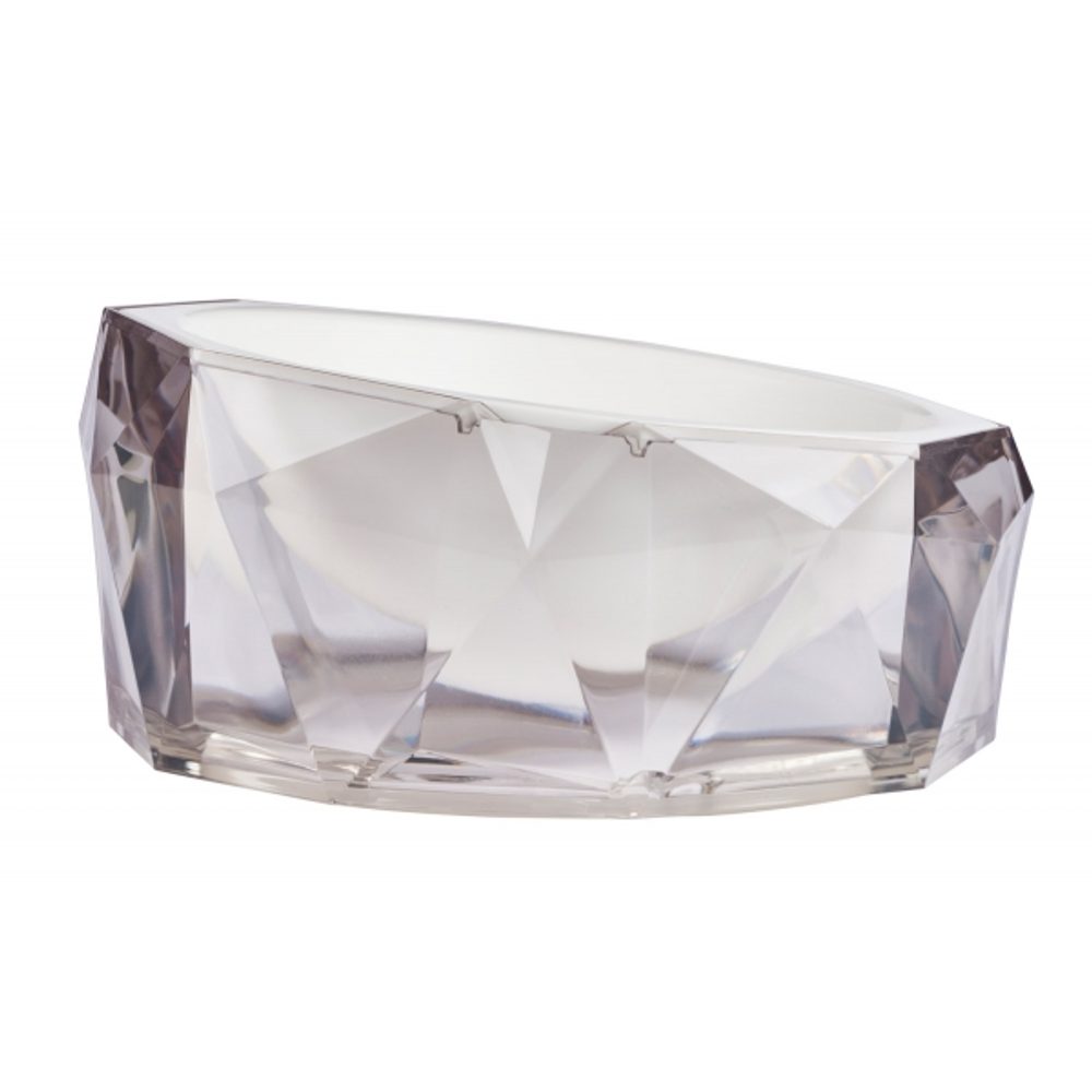SinDesign Diamond | Designová miska - Bílá