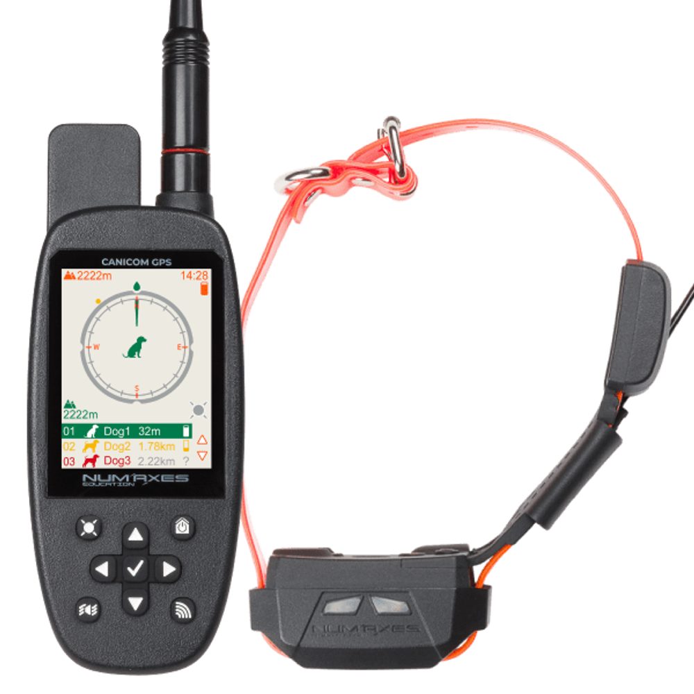 CANICOM GPS MINI s impulsem | GPS obojek pro psy - pro 2 psy