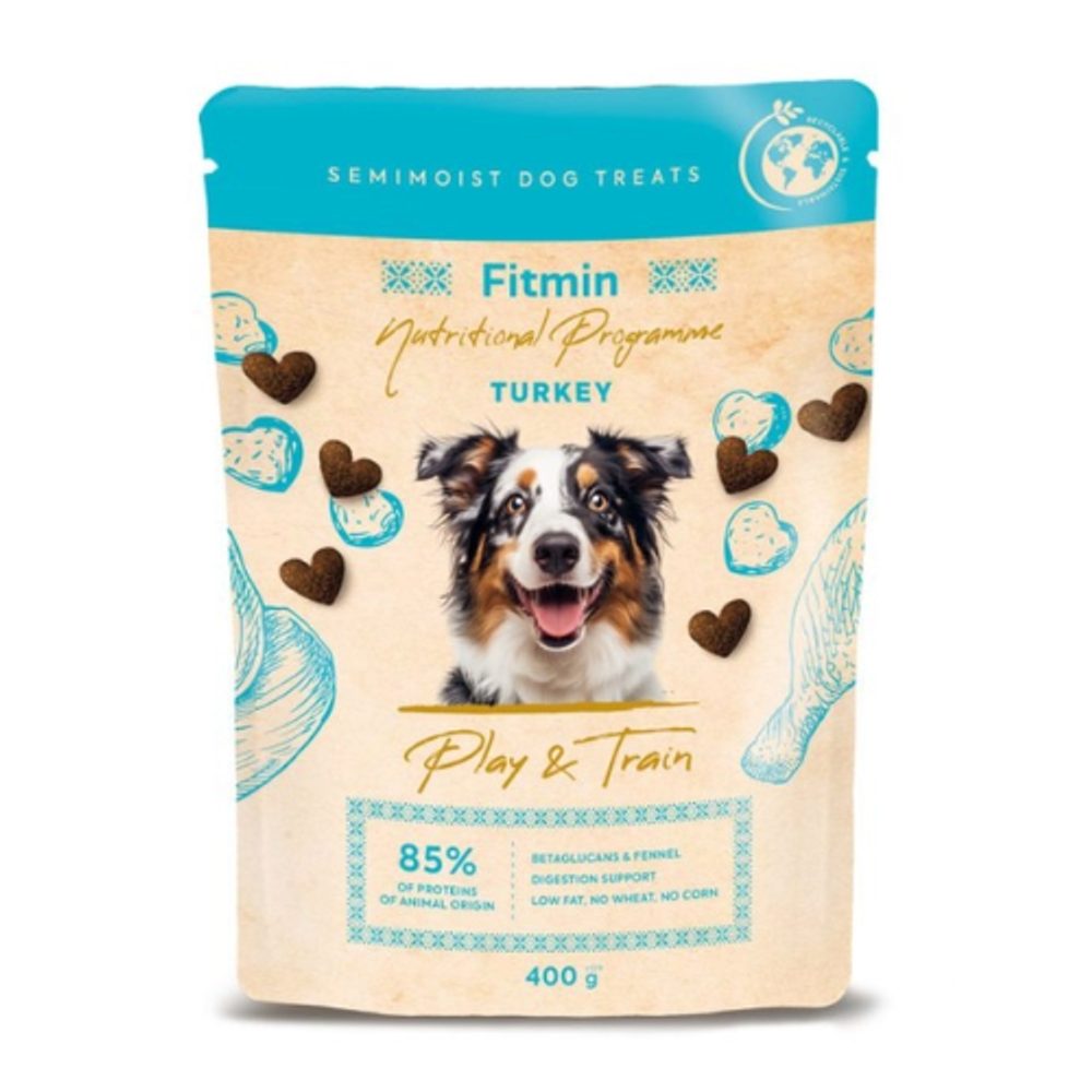 Fitmin dog NP Play and Train Turkey 400 g | Pamlsky pro psy