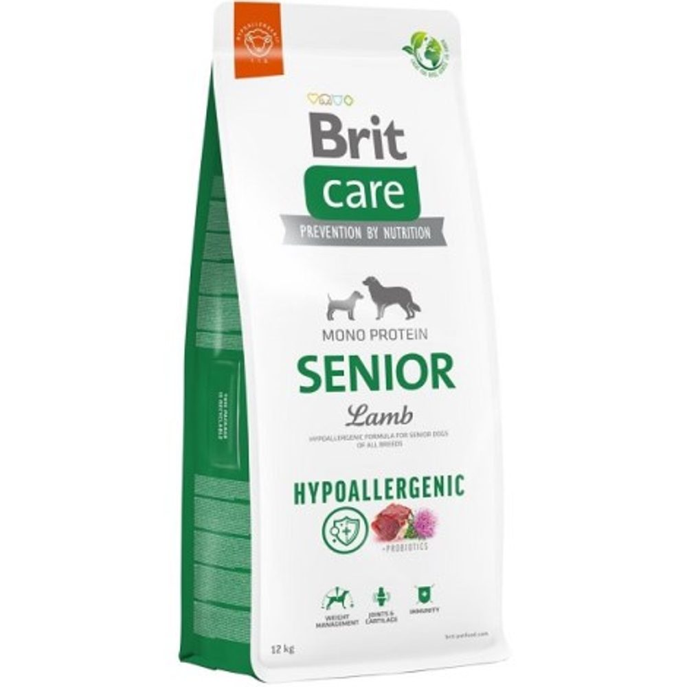 Brit Care Dog Hypoallergenic Senior Lamb 12 kg | Granule pro psy
